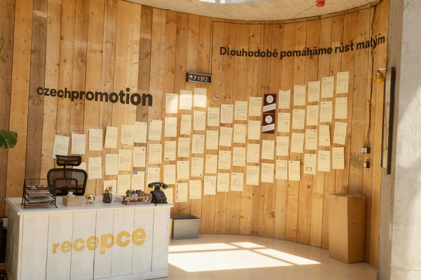 Prostory Czech Promotion po pravidelném úklidu kanceláří v Praze