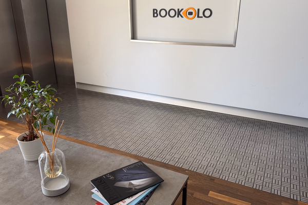 Kanceláře firmy Bookolo po pravidelném úklidu