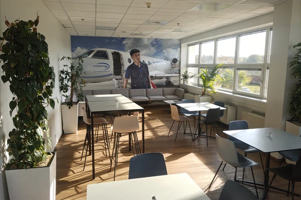 Kancelářské prostory International SOS Assistance po profesionálním úklidu kanceláří