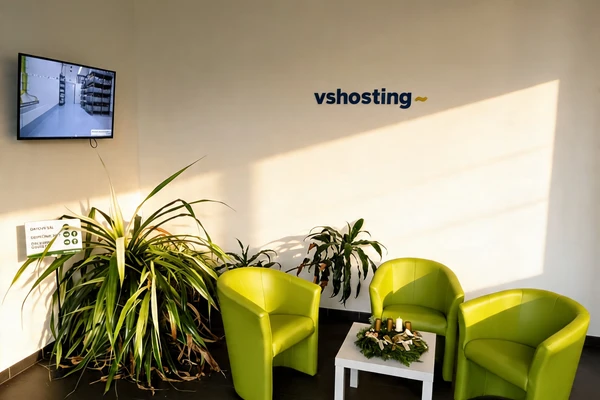 Společné prostory kanceláří po profesionálním úklidu